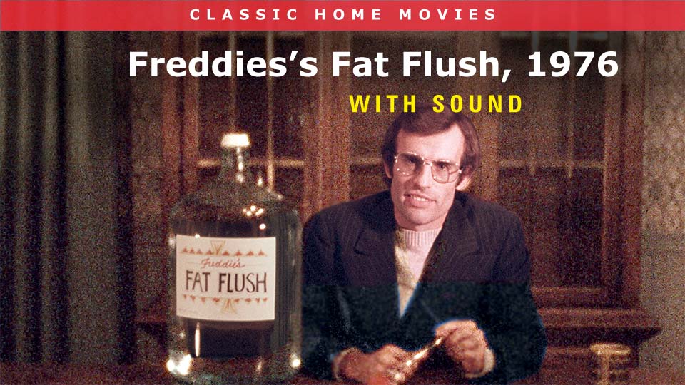 Freddie's Fat Flush, TV commercial parody, 1976, Nashville, Tennessee