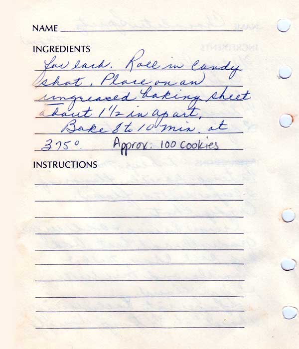 Chocolate Spritz Cookies recipe page 2